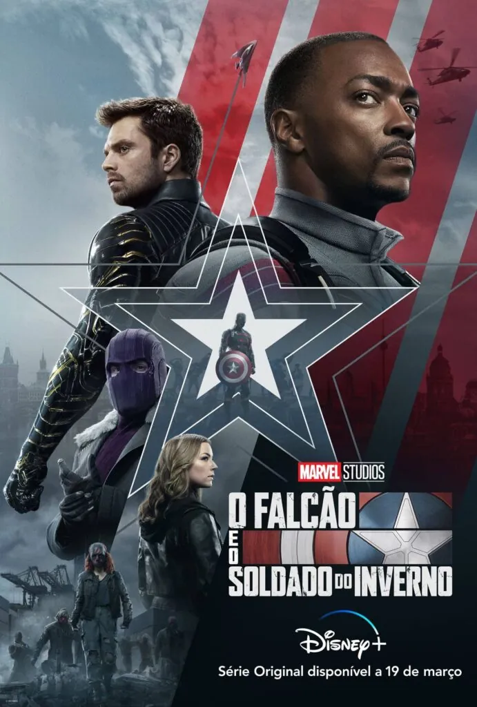 The Falcon and the winter soldier posters