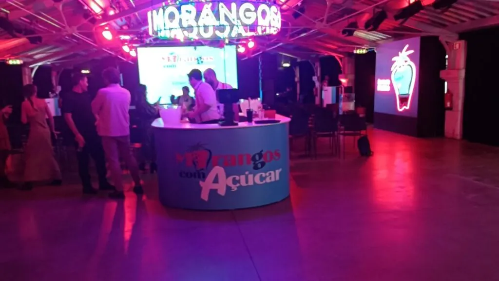 evento lançamento Morangos com Açúcar