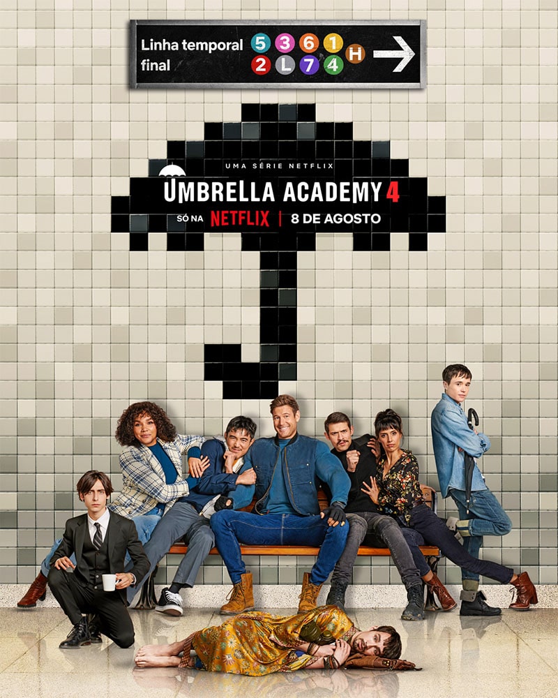 the umbrella academy 4 poster final netflix pt