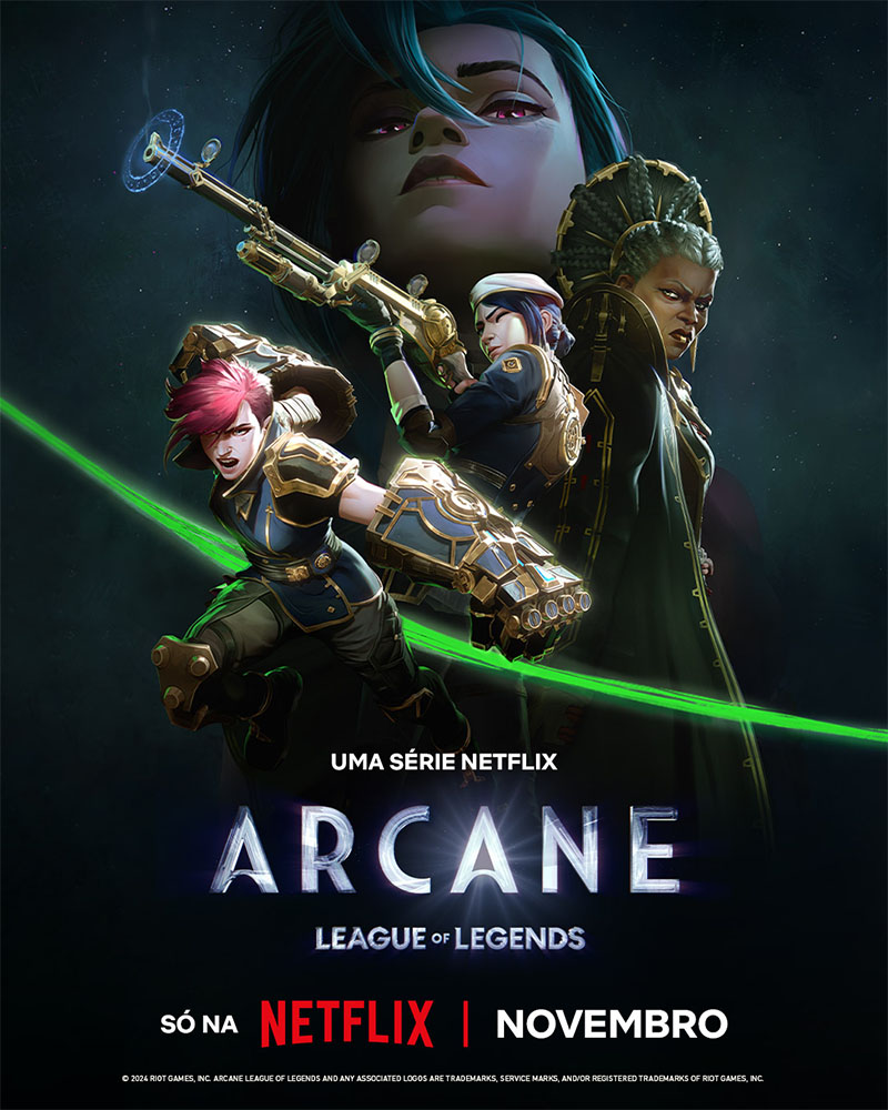 arcane 2 poster final netflix pt