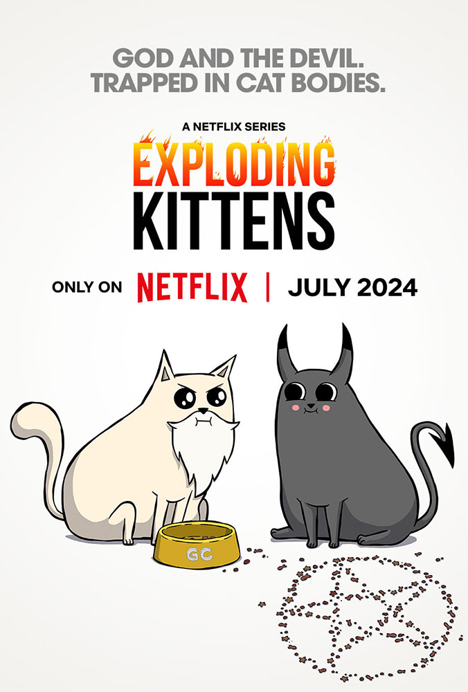 exploding kittens poster 2 netflix