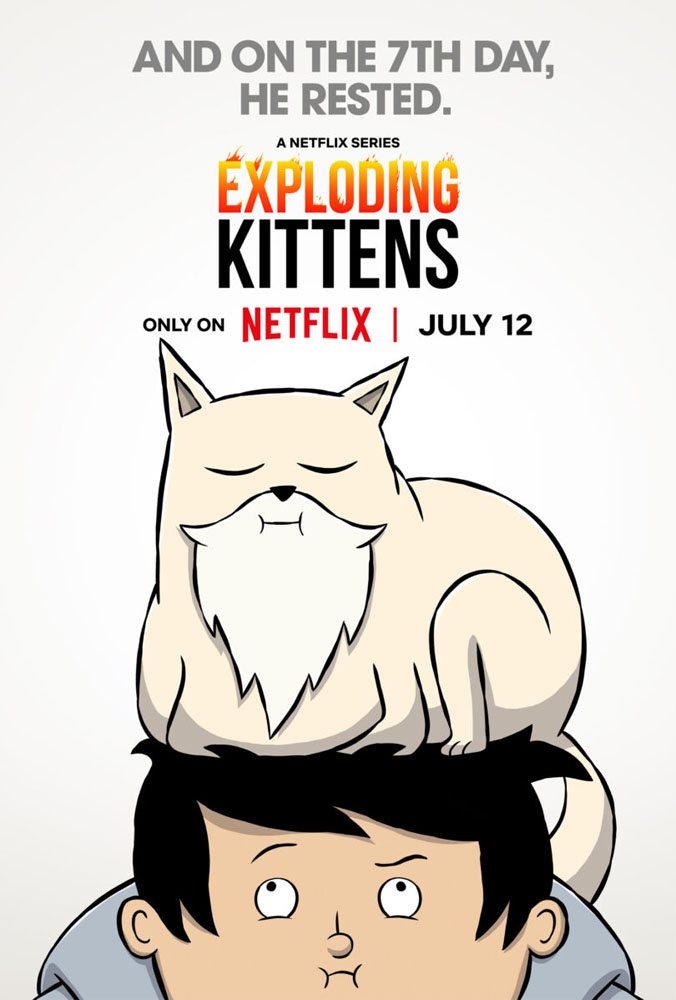 exploding kittens poster netflix