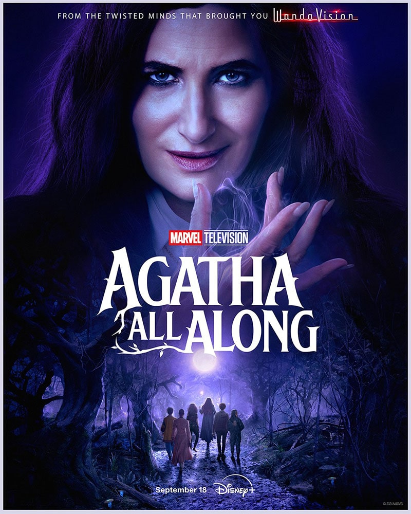 agatha all along poster final disney marvel