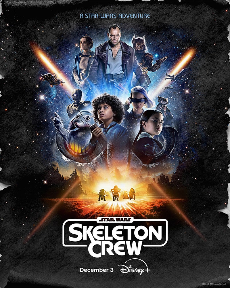 star wars skeleton crew poster final disney