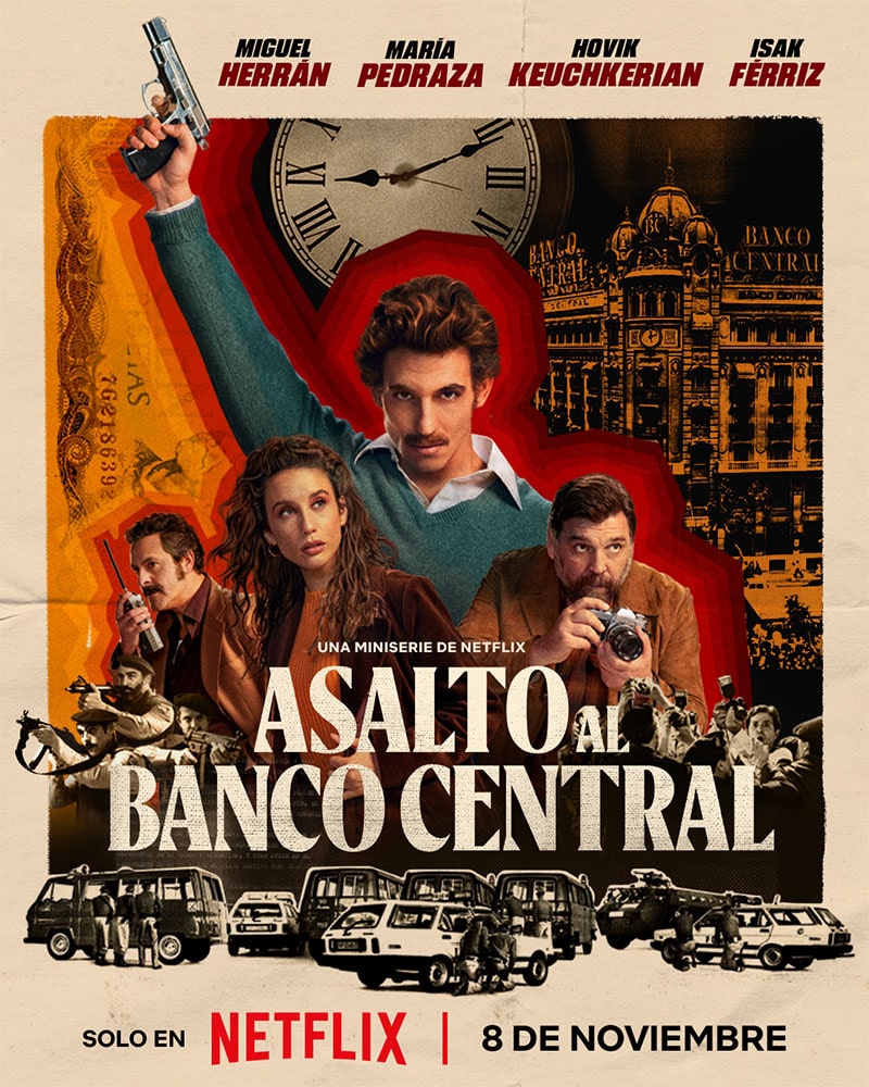 Asalto al Banco Central poster final netflix es