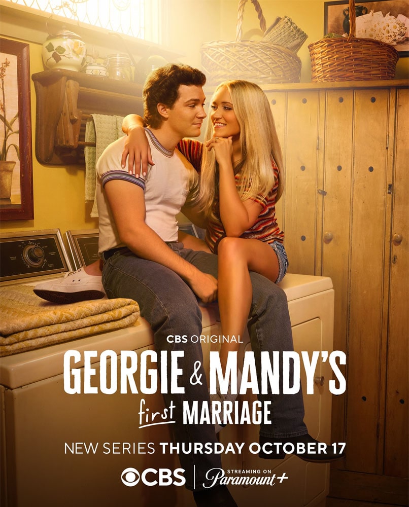 Georgie and Mandy’s First Marriage poster cbs