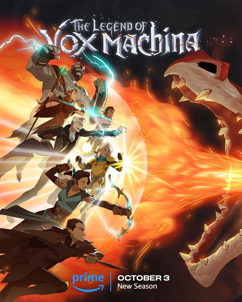 The Legend of Vox Machina 3 poster prime video