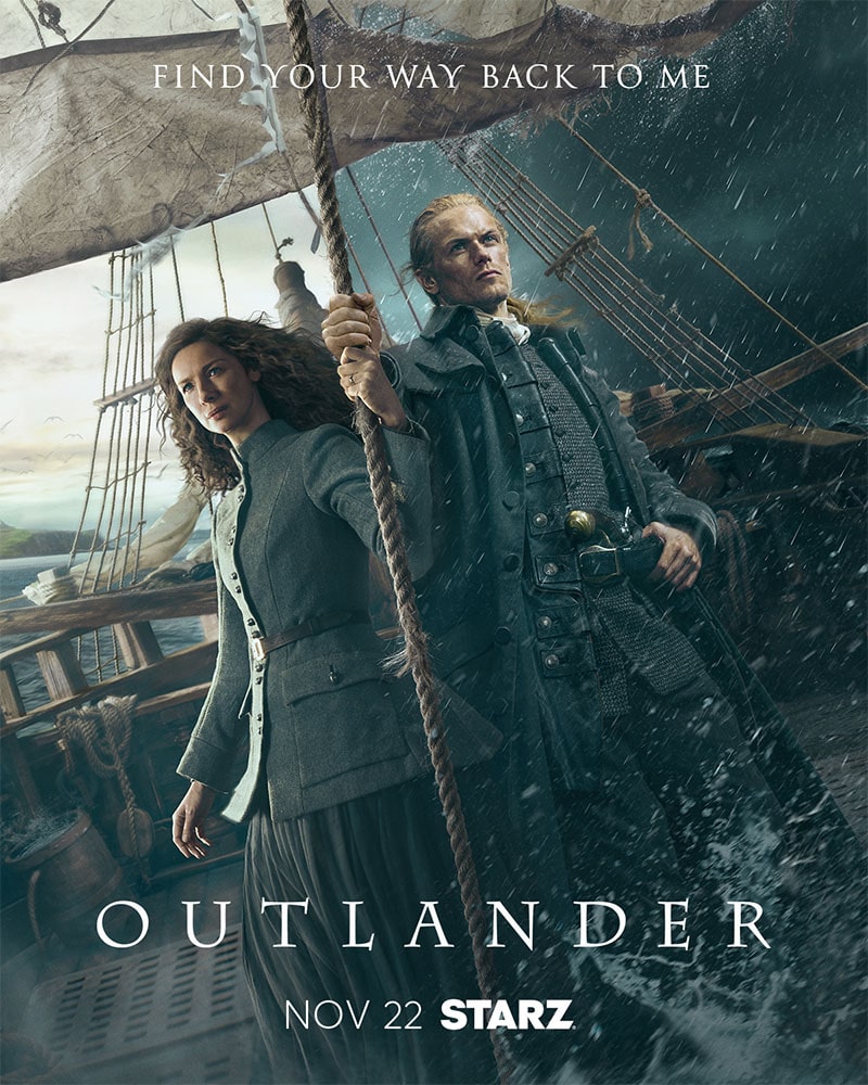 Outlander 7B poster starz