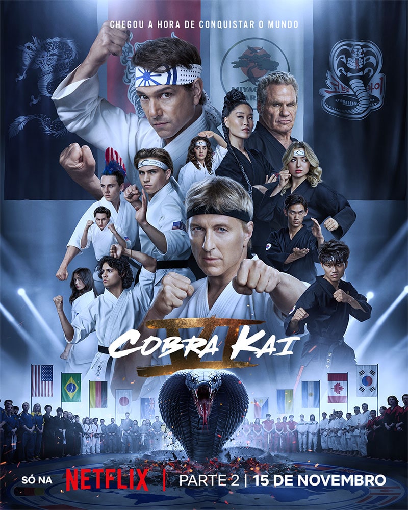 cobra kai 6b poster netflix pt