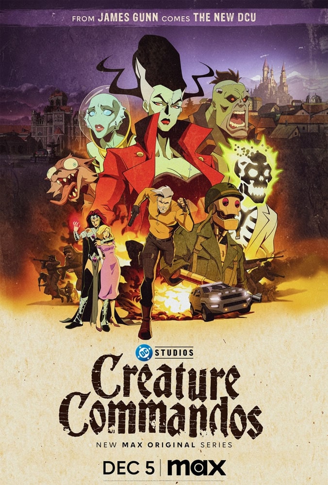 creature commandos poster dc max